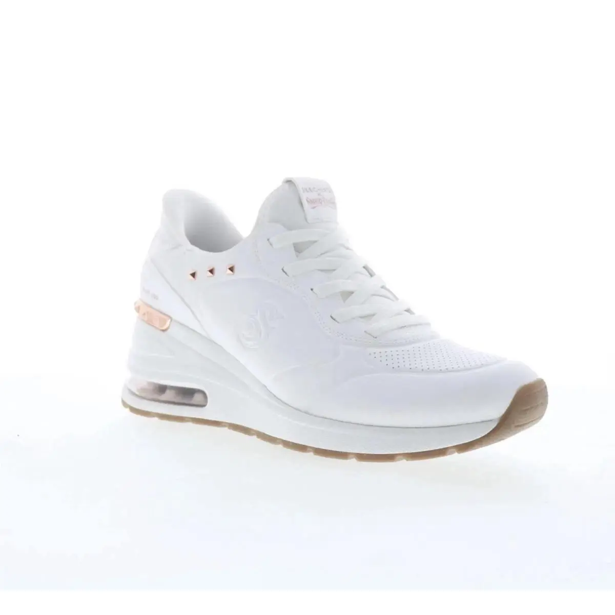 Skechers shoes - Skechers Snoop Dogg Slip In Millionaire - Luxe Days - 186110/WHT - White, Gold (UPC: 0199025986779) 10