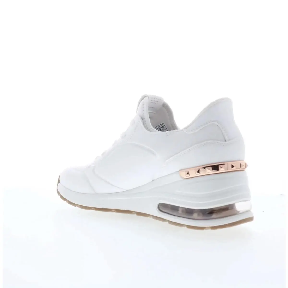 Skechers shoes - Skechers Snoop Dogg Slip In Millionaire - Luxe Days - 186110/WHT - White, Gold (UPC: 0199025986779) 2