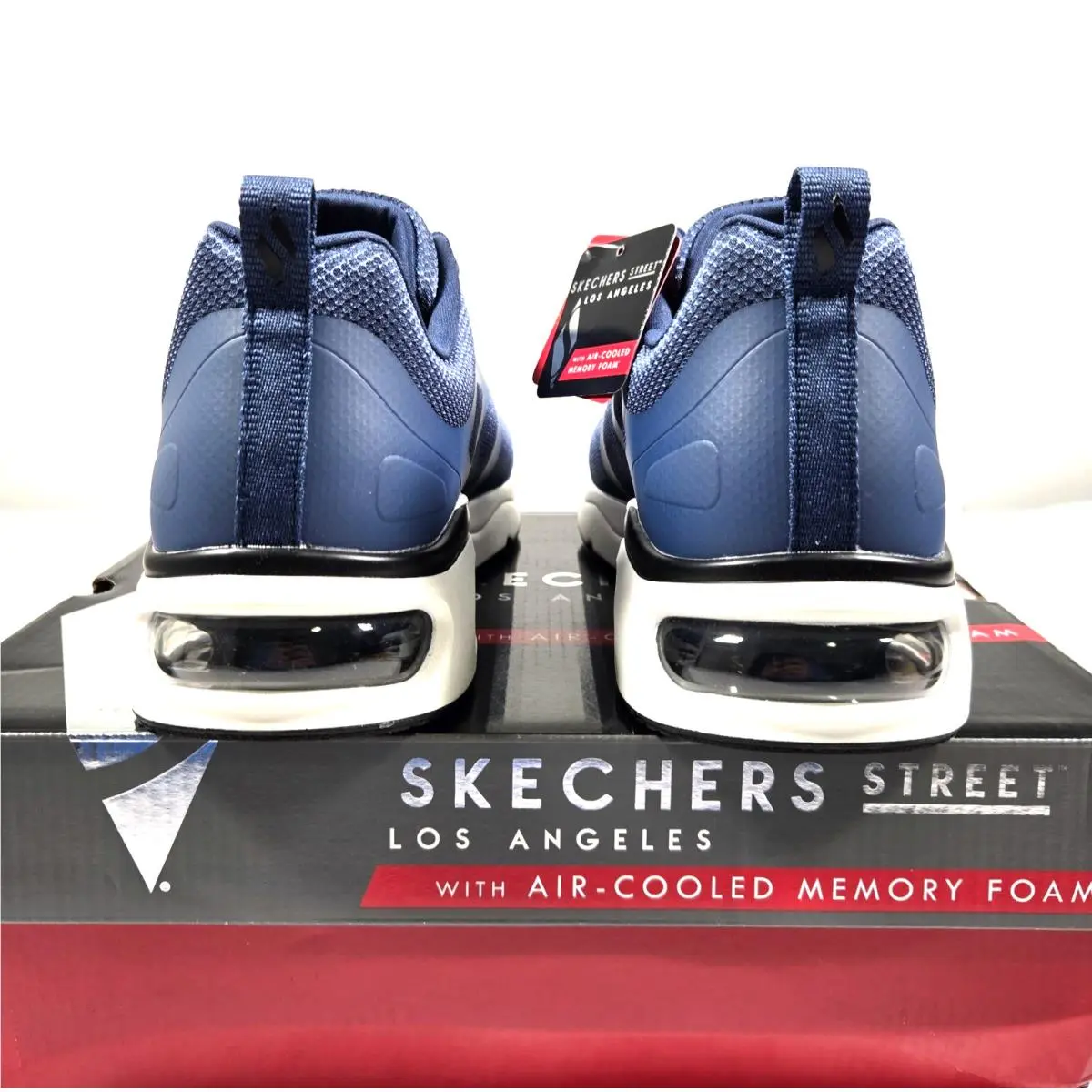 Skechers shoes - Skechers Tres Air Uno Revolution-Airy - 183070W/NVY - Blue (UPC: 197627355917) 6