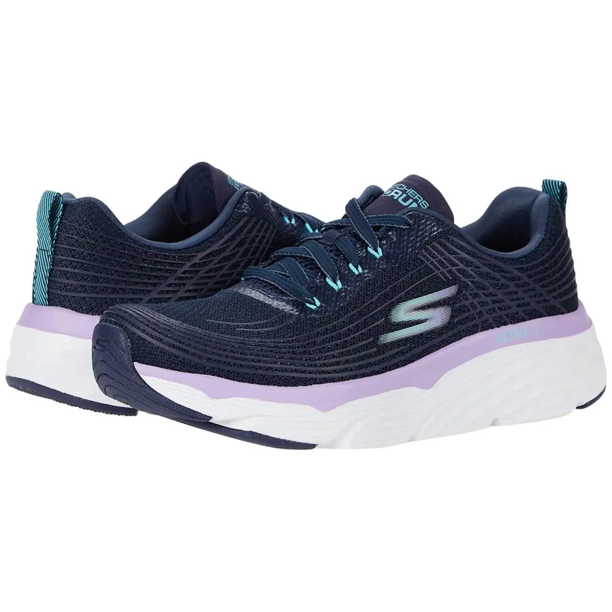 Skechers shoes - 17693 - 17693-NVLV - navy lavender (UPC: 194428405698) 2