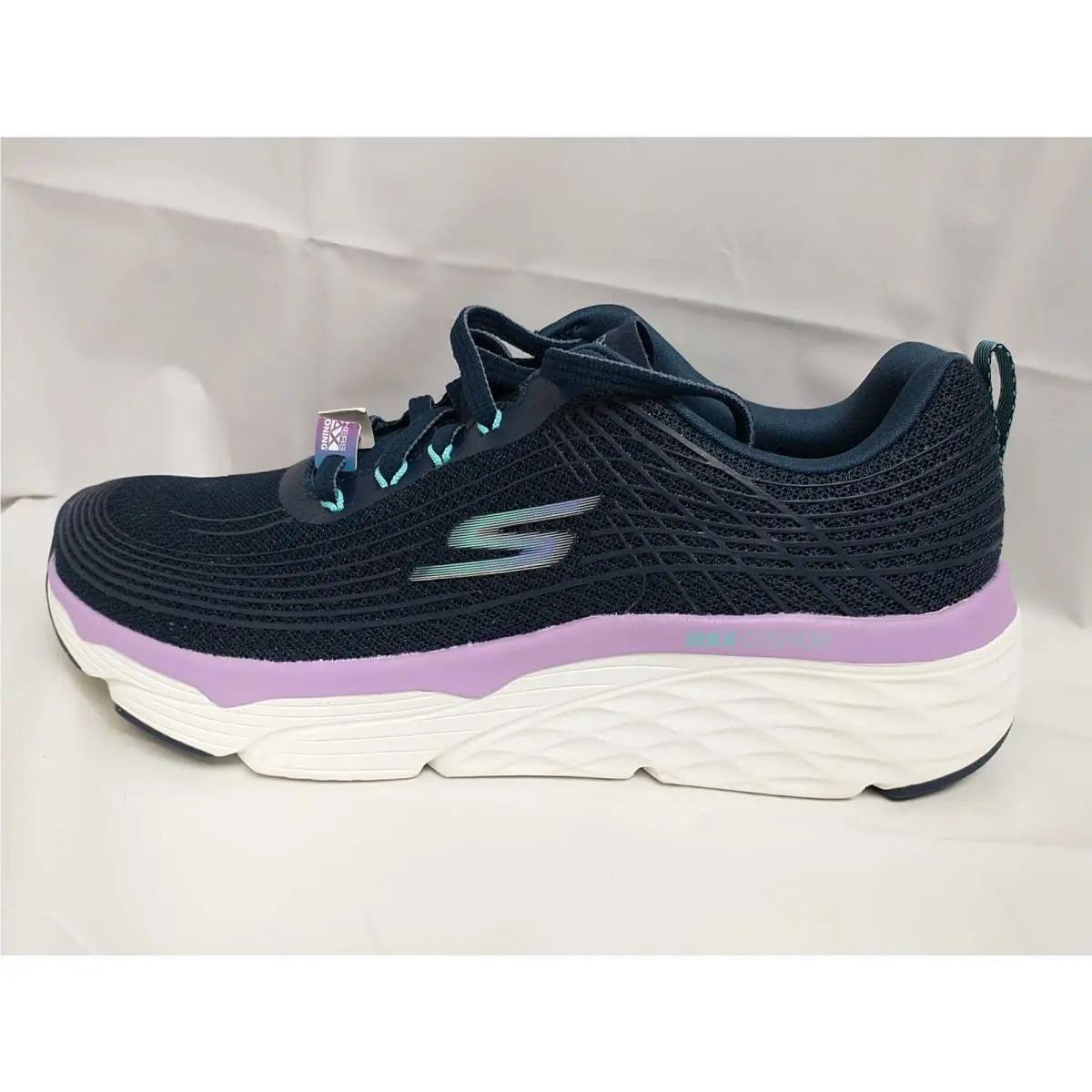Skechers shoes - MAX CUSHIONING ELITE - MAX CUSHIONING ELITE - 17693 NVLV - NAVY / LAVENDER (UPC: 194428405742) 13