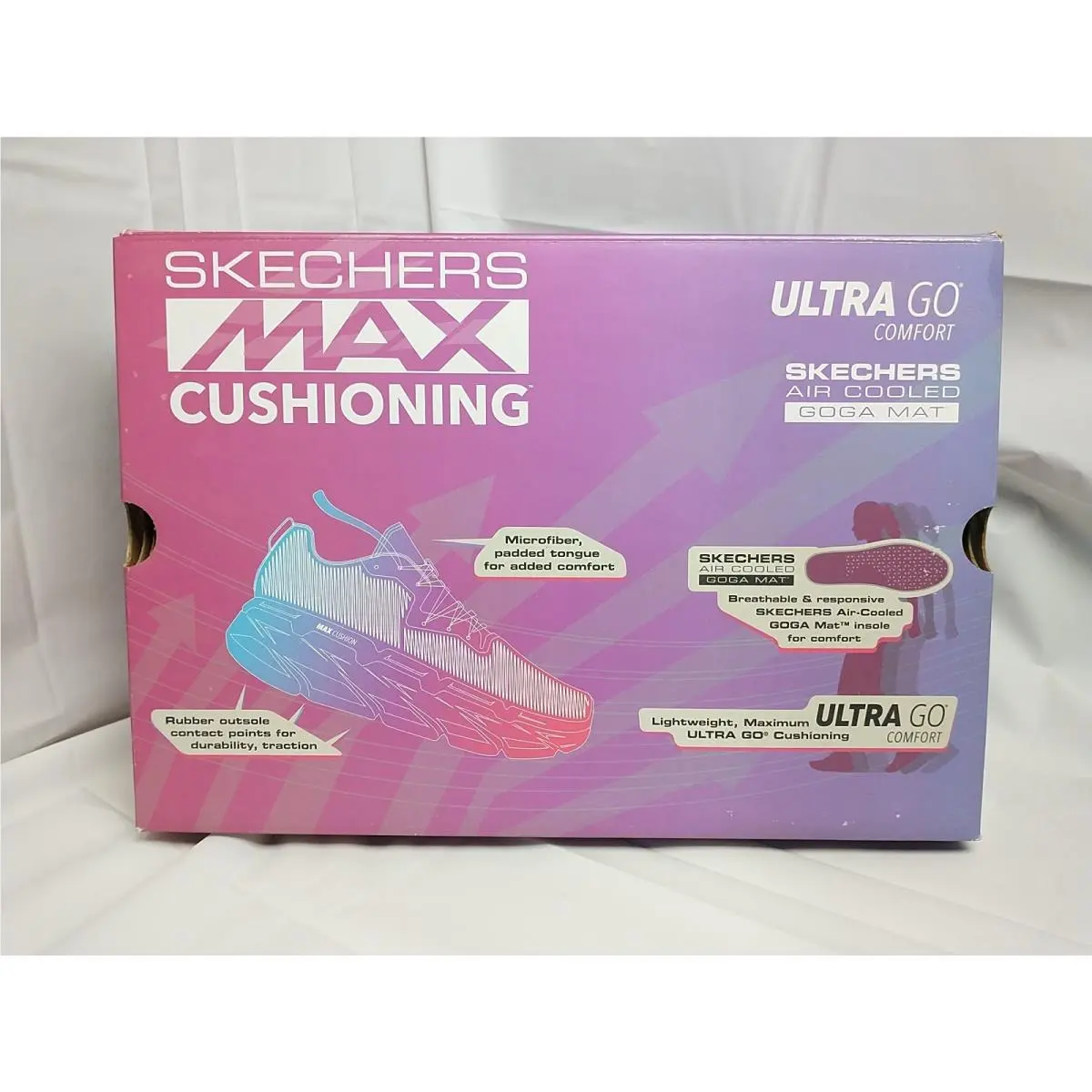 Skechers shoes - MAX CUSHIONING ELITE - MAX CUSHIONING ELITE - 17693 NVLV - NAVY / LAVENDER (UPC: 194428405742) 2