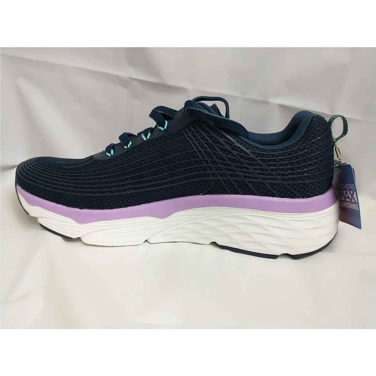 Skechers shoes - MAX CUSHIONING ELITE - MAX CUSHIONING ELITE - 17693 NVLV - NAVY / LAVENDER (UPC: 194428405742) 5