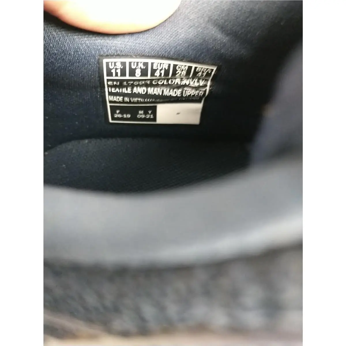Skechers shoes - MAX CUSHIONING ELITE - MAX CUSHIONING ELITE - 17693 NVLV - NAVY / LAVENDER (UPC: 194428405742) 19