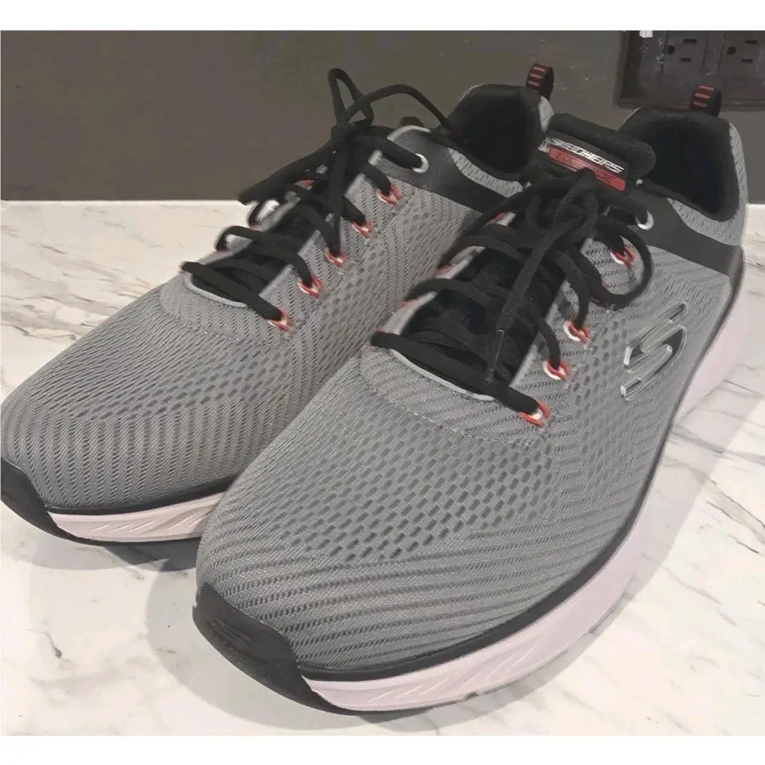 Skechers shoes - SKECHERS EDGERIDE CONTENTION - EDGERIDE CONTENTION - 232843WW/CCBK - gray black red 1