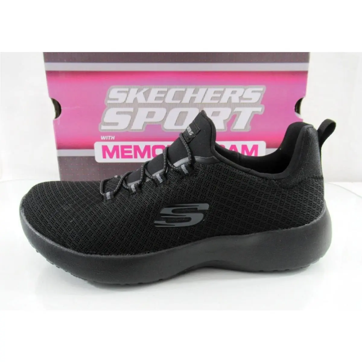 Skechers shoes - Skechers Memory Foam Dynamight - Memory Foam Dynamight - 12119 BBK - Black (UPC: 190872780152) 0