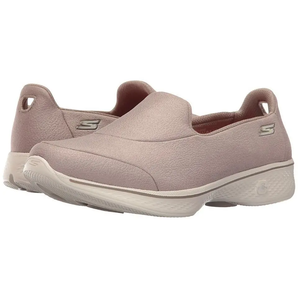 Skechers Brown Taupe Walking Comfort Shoes Size 8.5 M