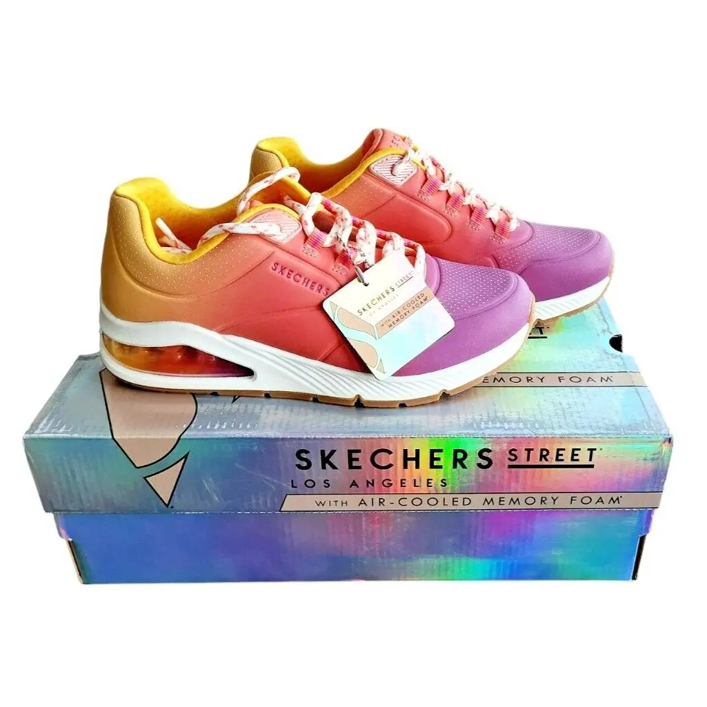Skechers Uno 2.0 “color Waves” Shoes • Women’s Size 5.5 • Vibrant Air‑cushioned