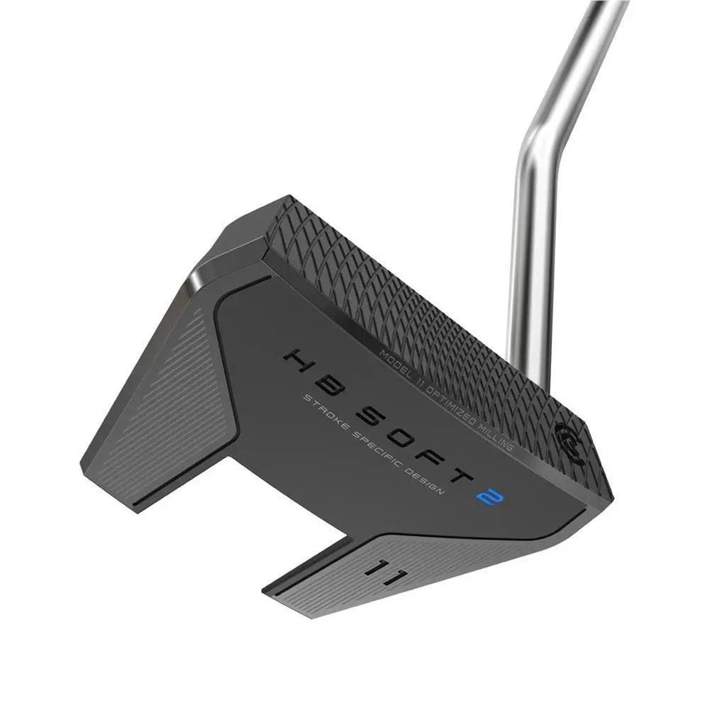 Cleveland HB Soft 2 Black 11 Putter Steel Single Bend Mallet 2024