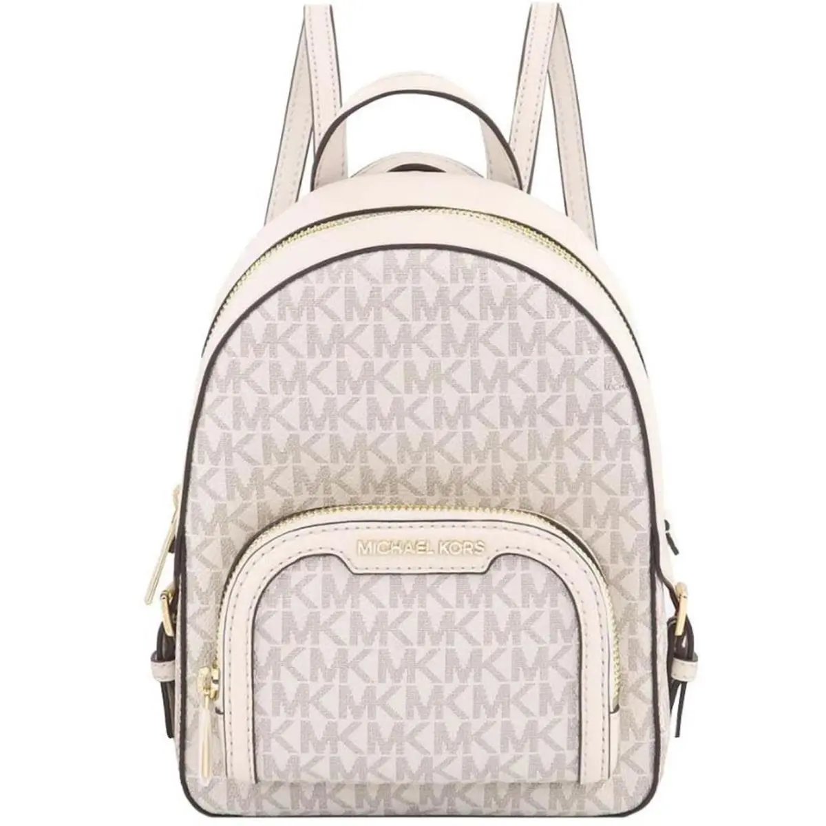 Michael Kors Jaycee Extra-small Signature Logo Backpack Lightcream 35T2G8TB1B