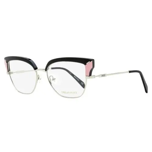 Pucci Geometric Butterfly Eyeglasses EP5147 005 Black/palladium 55mm