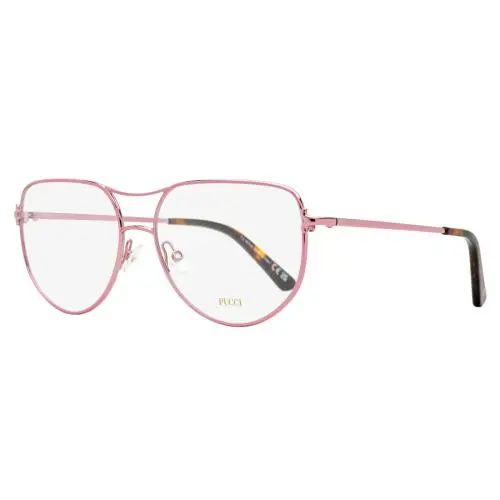 Pucci Clip-on Eyeglasses EP5247 072 Metallic Pink 59mm