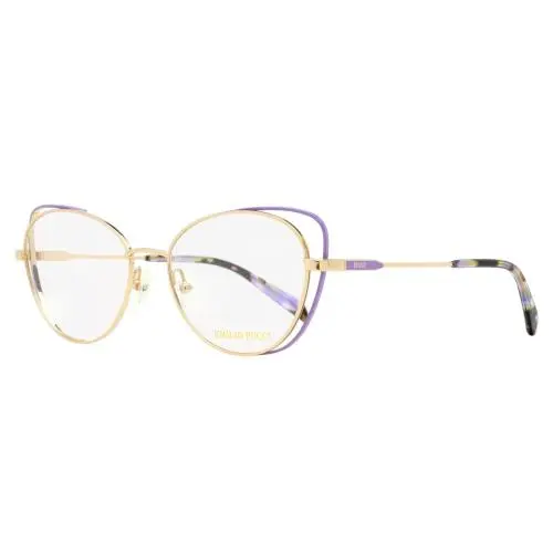 Pucci Floating Oval Eyeglasses EP5141 028 Gold/violet 54mm by Emilio Pucci