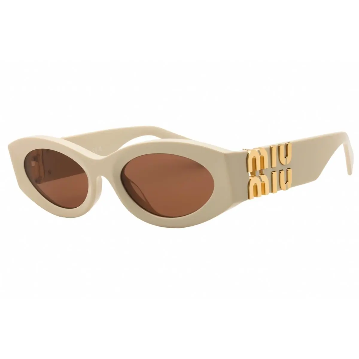 Miu Miu MU 11WS 21D90Q Milk/brown 54-21-135 Sunglasses