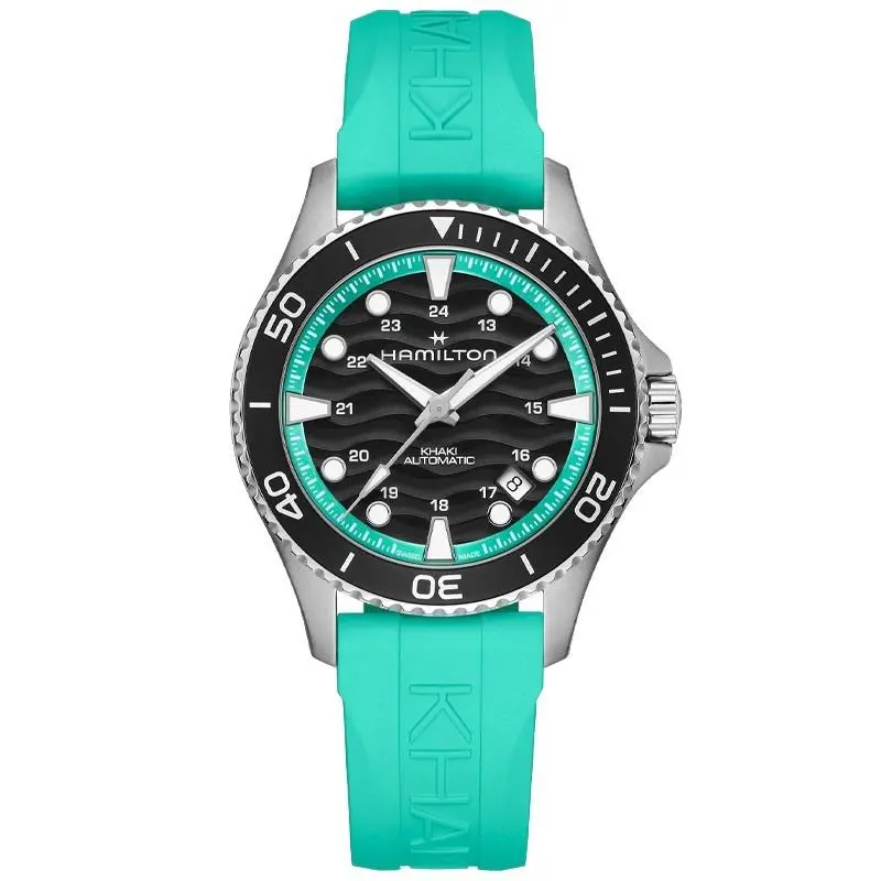 Hamilton Khaki Navy Scuba Auto 40mm Black Dial Men`s Watch H82415331