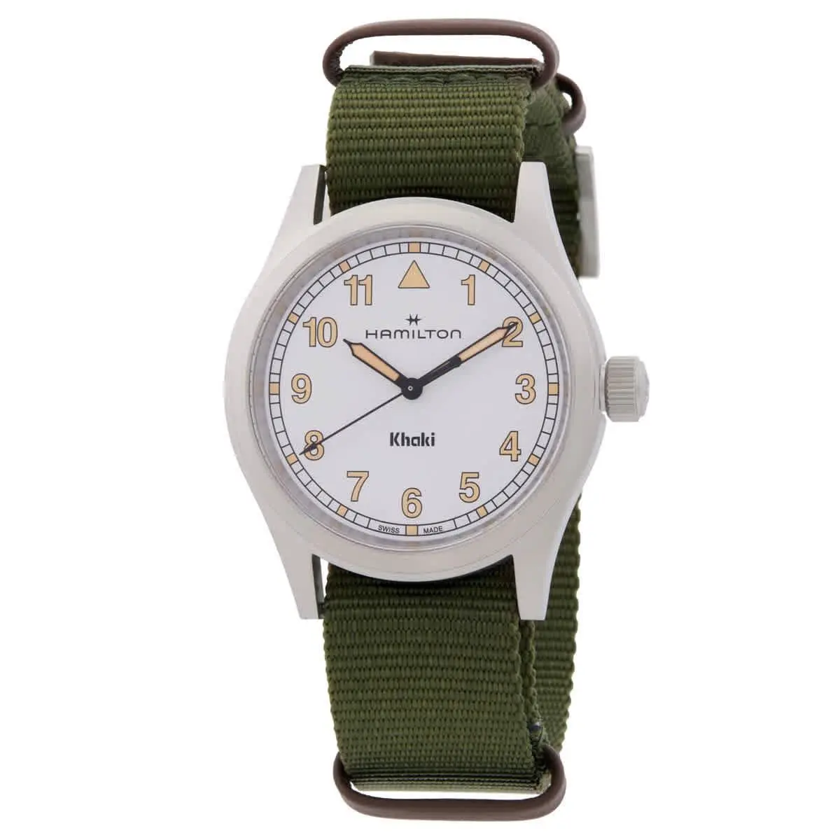 Hamilton H69301910 Khaki Field White Dial 33 mm Watch
