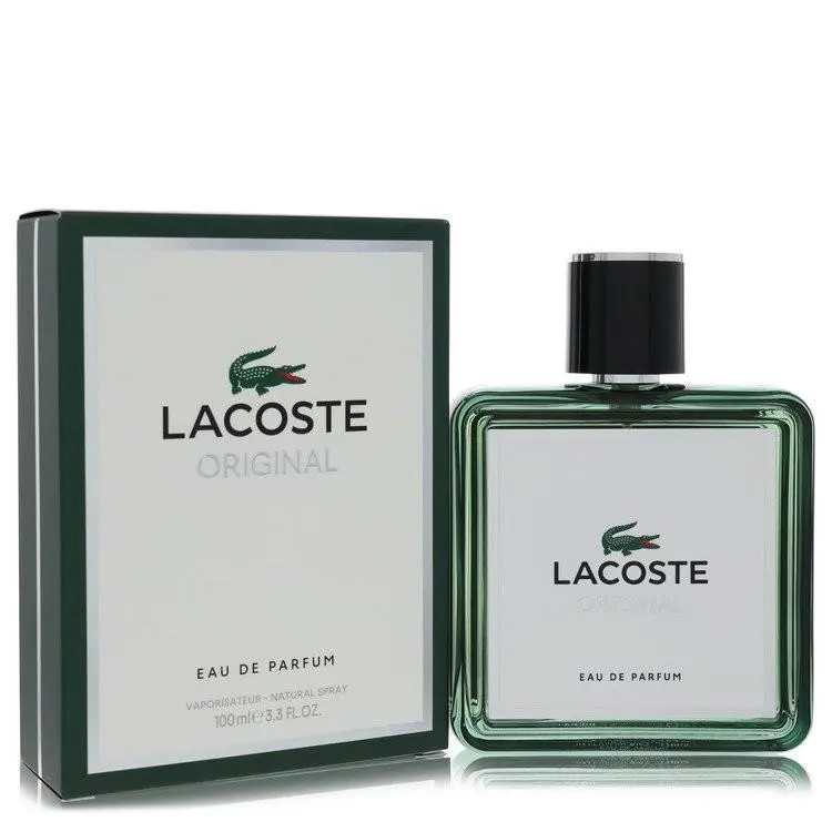 Lacoste Eau De Parfum Spray 3.4 oz/100ml For Men Fresh Woody Fragrance Fragrance
