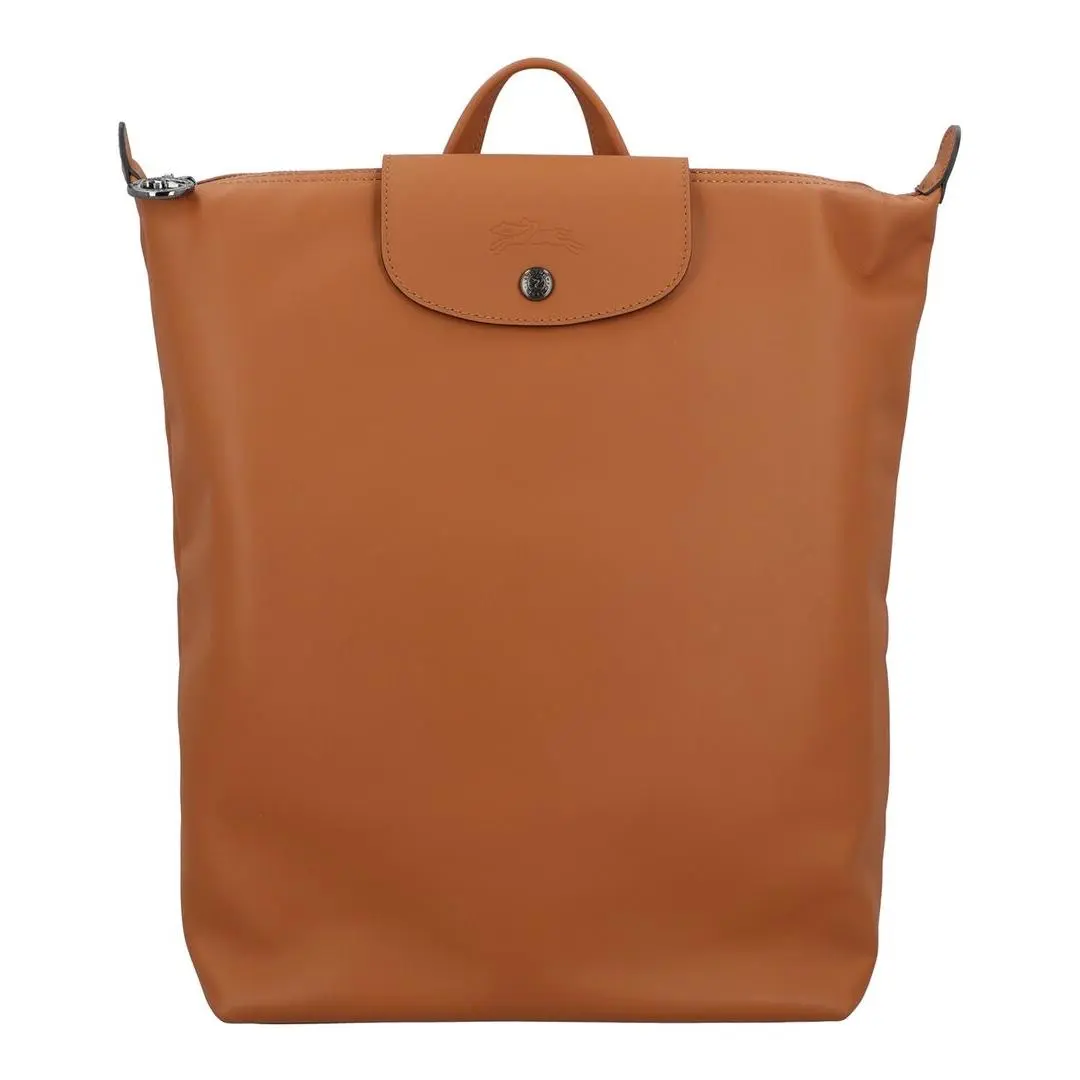 Longchamp Le Pliage Xtra Medium Leather Backpack Women`s Brown