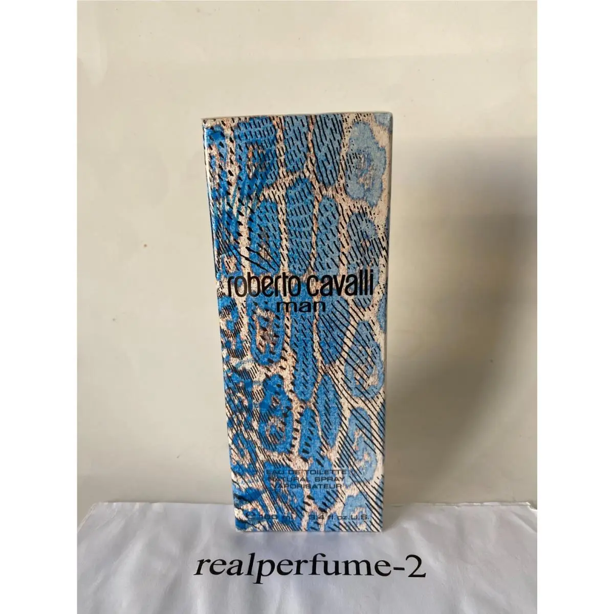 Man Cologne 3.4 oz Edt Spray. Sealed. 100%REAL by Roberto Cavalli