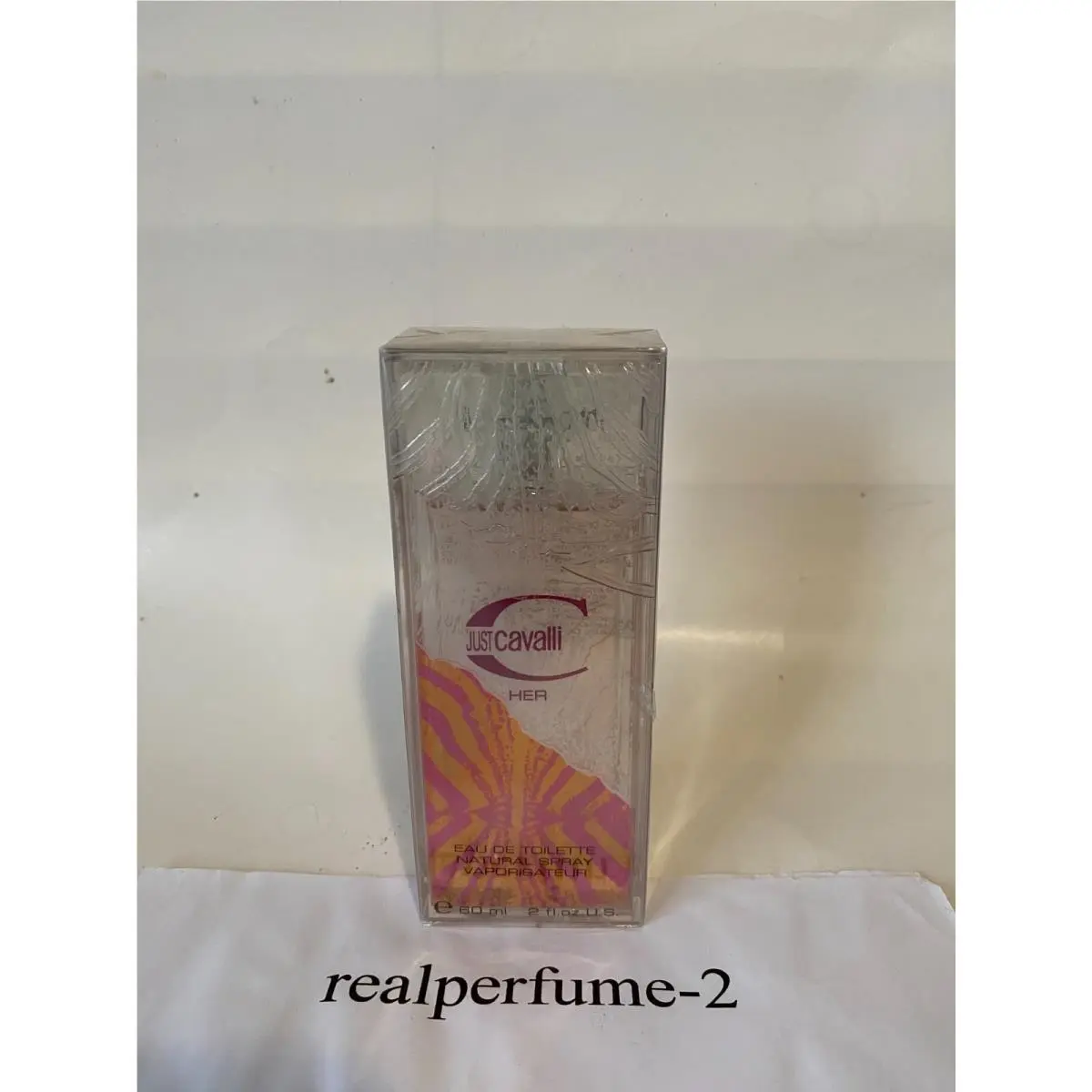 Roberto Cavalli Just Cavali Her Perfume 2 oz Eau De Toilette. Sealed. Real