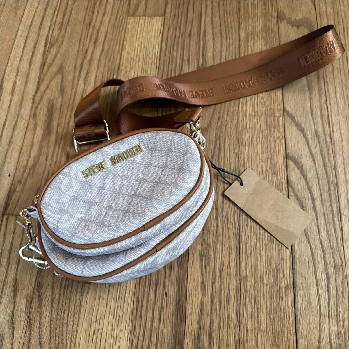 Crossbody Cream/natural Bdubbs 2 In 1 by Steve Madden