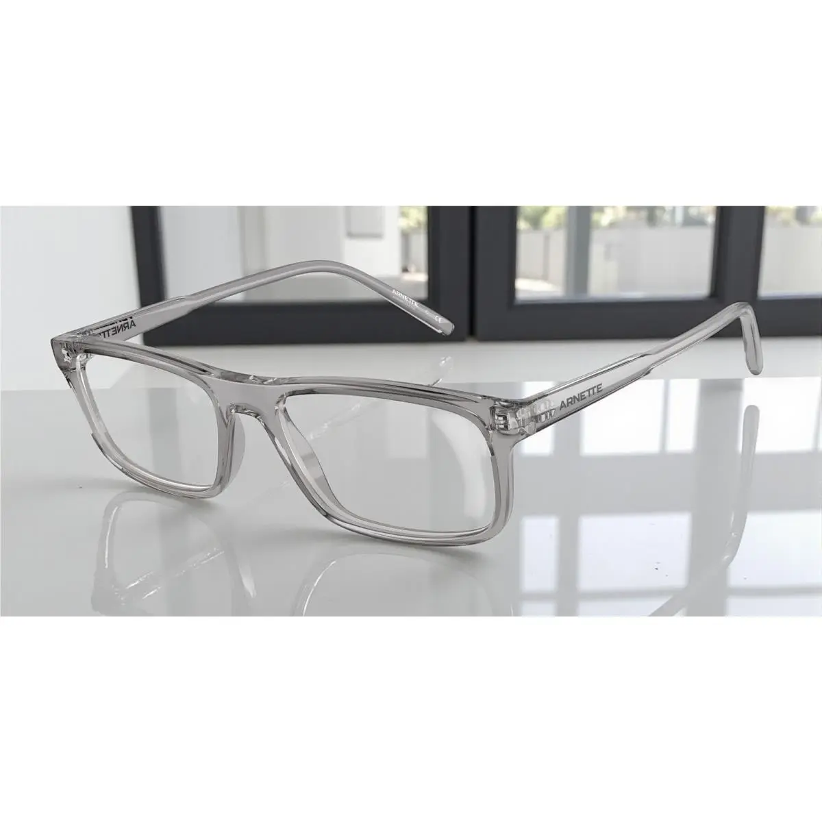Arnette AN7194 2665 Dark Voyager Transparent Grey 54 mm Men`s Eyeglasses
