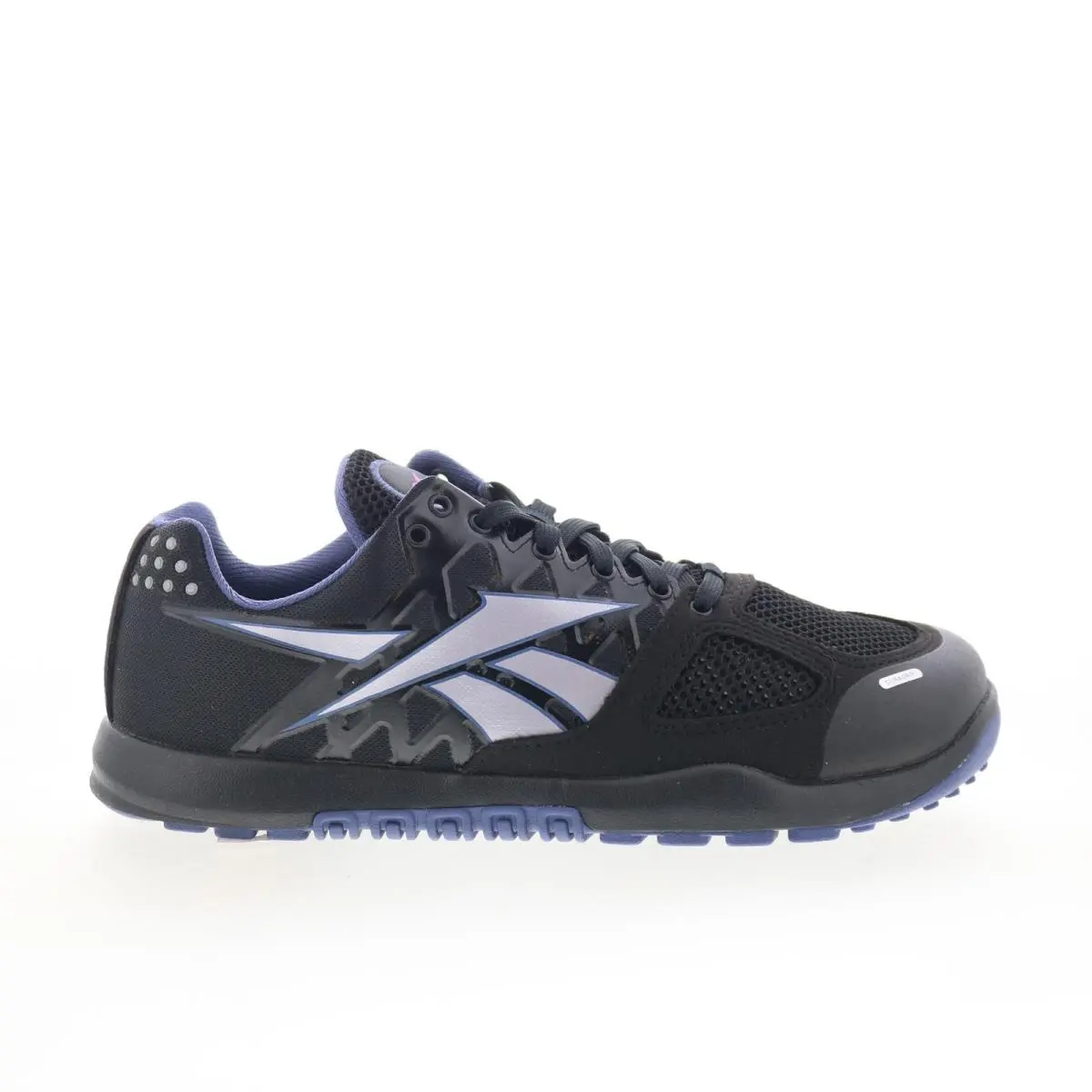 Reebok Nano 2.0 Womens Black Synthetic Lace Up Athletic Cross Training Shoes