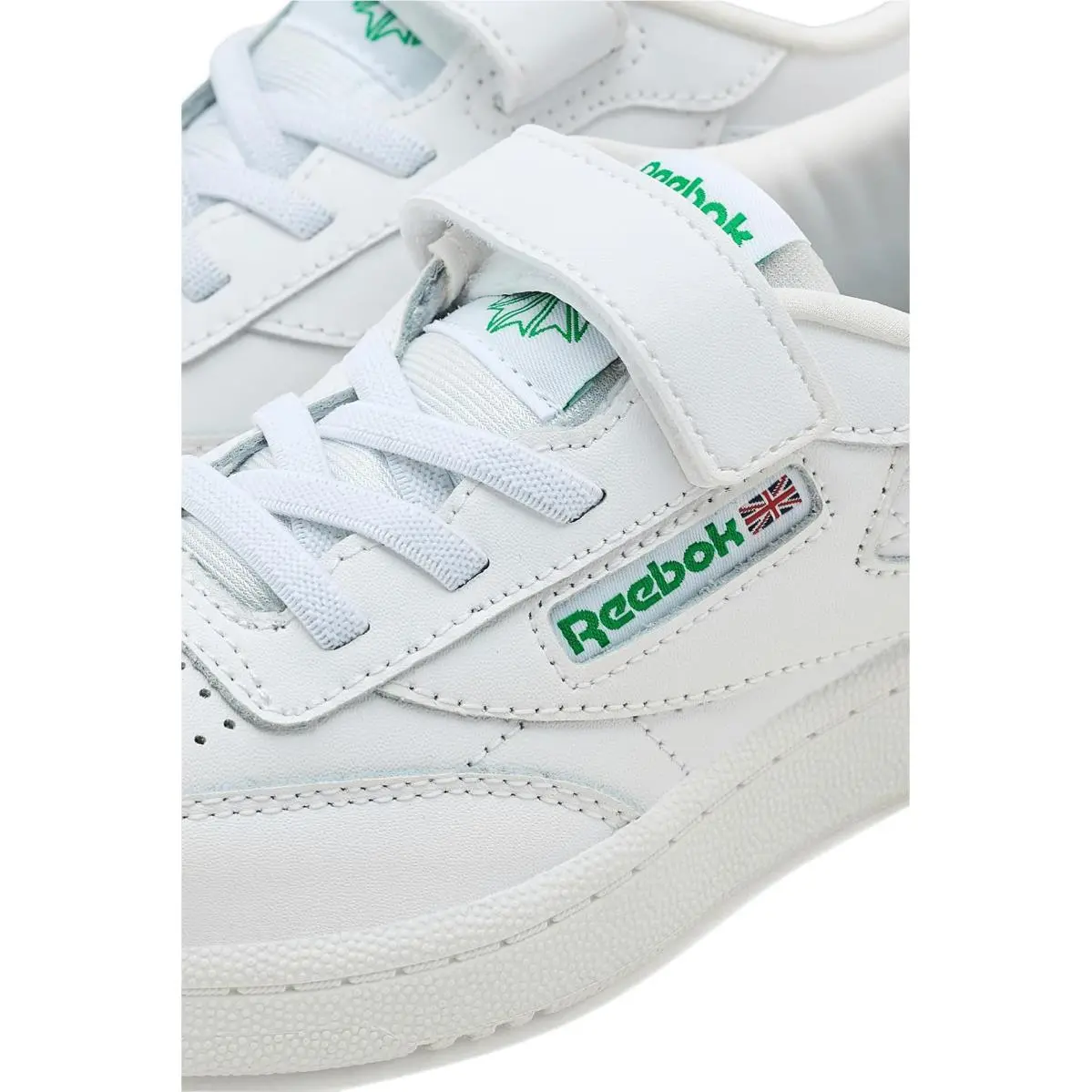 Reebok shoes - White/Glen Green/Vector Blue 11