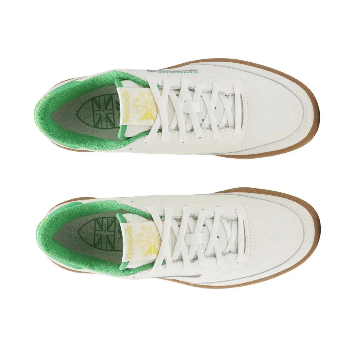 Reebok shoes - White/Green 10