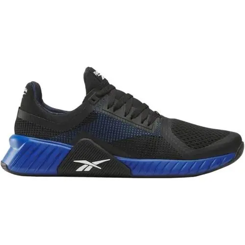 Reebok Flip Charge Men`s Black Vector Blue Men`s Athletic Running Shoes