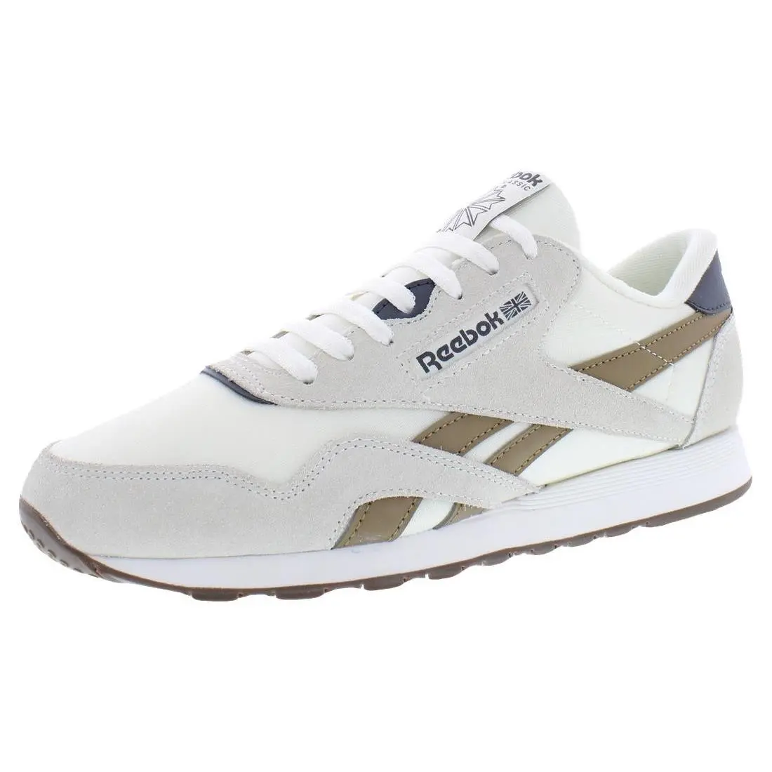 Reebok shoes - Chalk/Trek Brown, Main: White 4