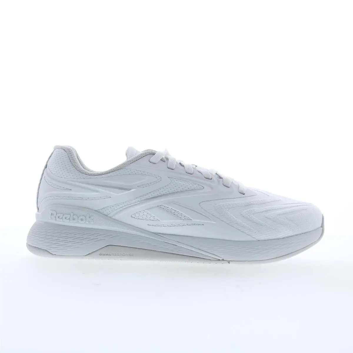 Reebok Nano X5 Edge Womens Gray Mesh Lace Up Athletic Cross Training Shoes