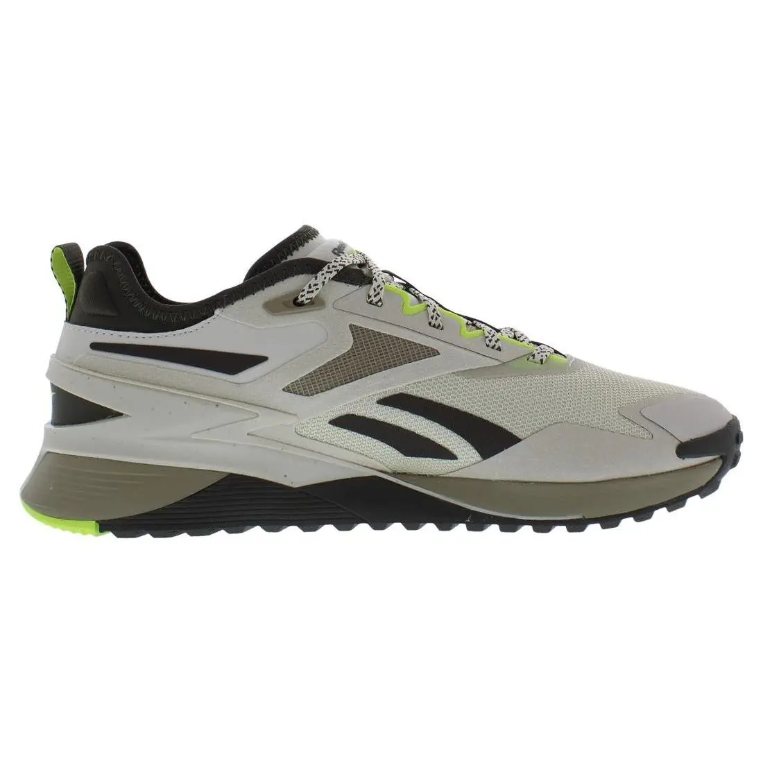 Reebok shoes - Stucco/Grout/Laser Lime, Main: Beige 1