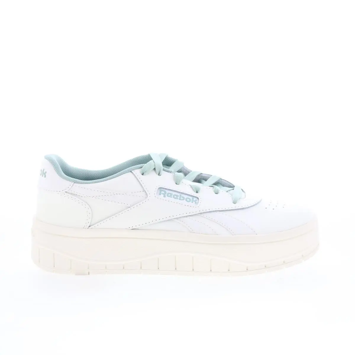 Reebok Court Advance Surge Womens White Leather Lifestyle Sneakers Shoes