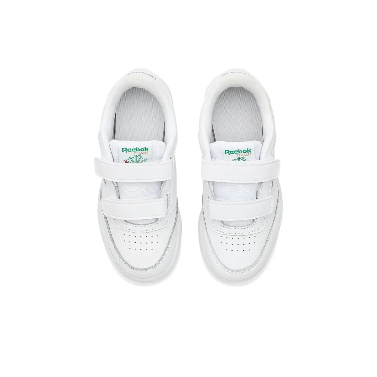 Reebok shoes - White/Glen Green/Vector Blue 7