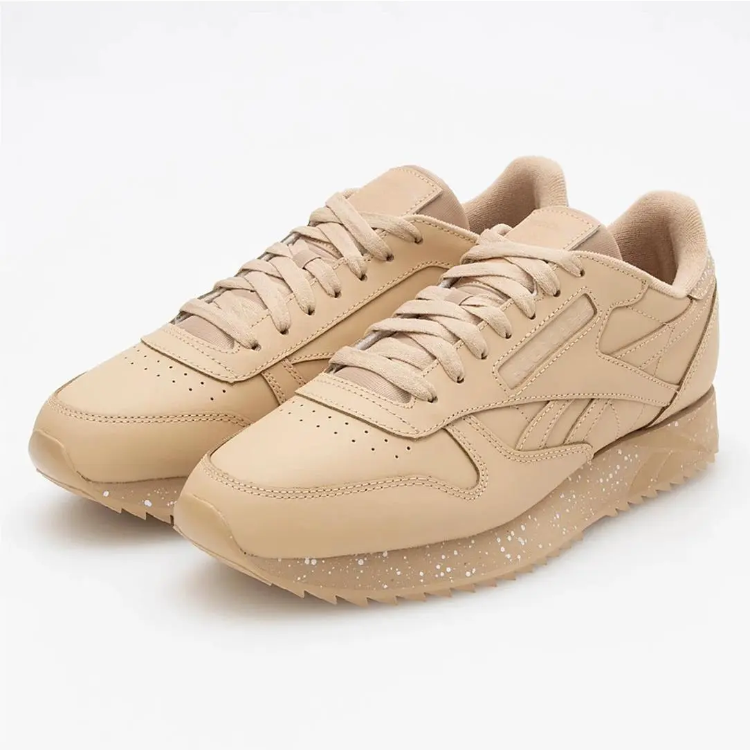 Reebok shoes - Reebok Classic Leather - Classic Leather - H06420 - Sahara/White/Sahara 6