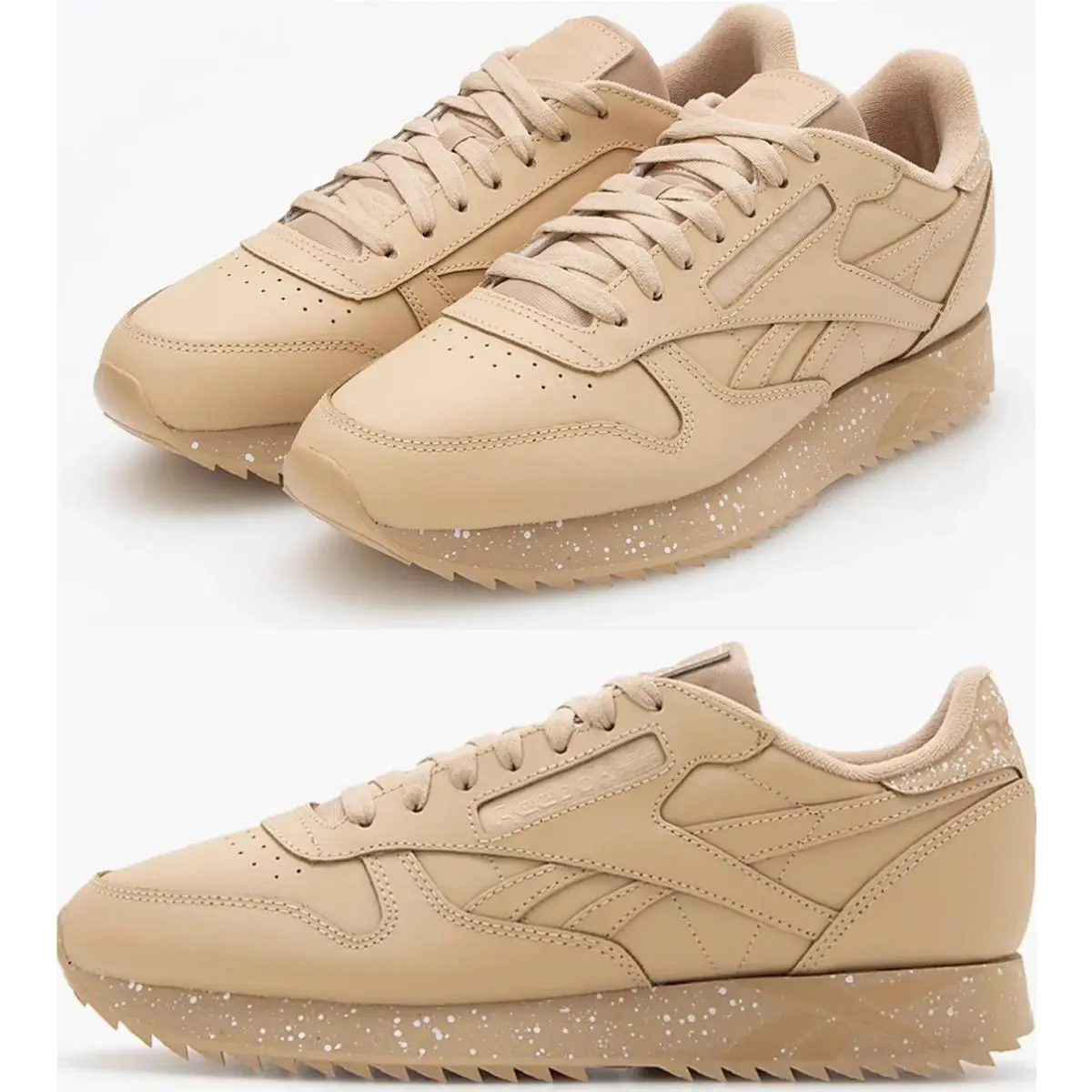 Reebok shoes - Reebok Classic Leather - Classic Leather - H06420 - Sahara/White/Sahara 9