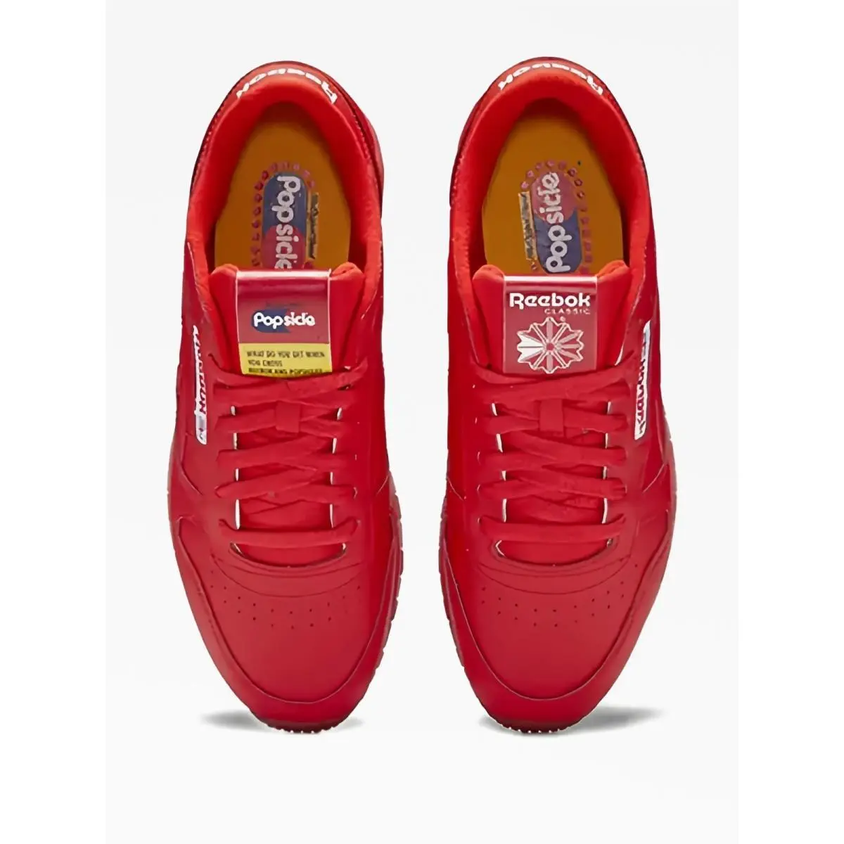 Reebok shoes - Reebok Classic Leather - Classic Leather - Instinct Red/Instinct Red/Instinct Red 8