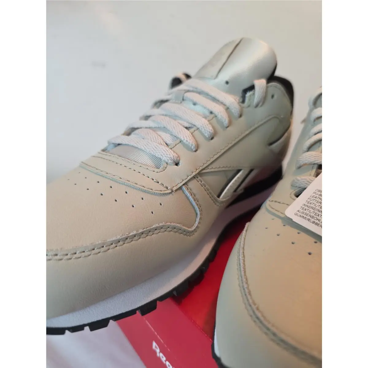 Reebok shoes - Reebok Classic Leather - Classic Leather - 100209487 - Beige (UPC: 194827961665) 8