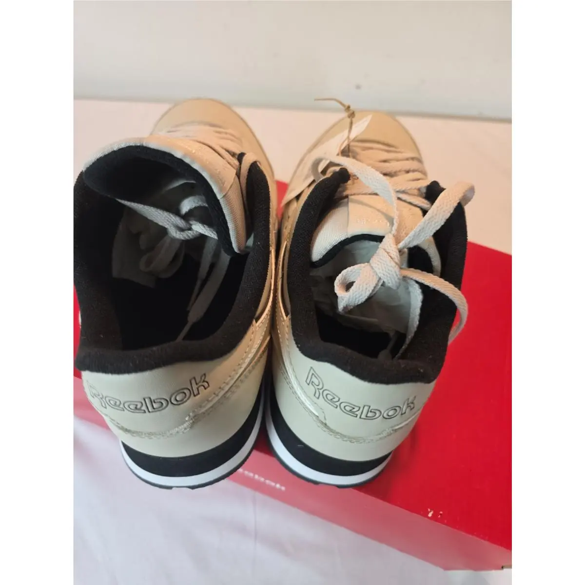 Reebok shoes - Reebok Classic Leather - Classic Leather - 100209487 - Beige (UPC: 194827961665) 17