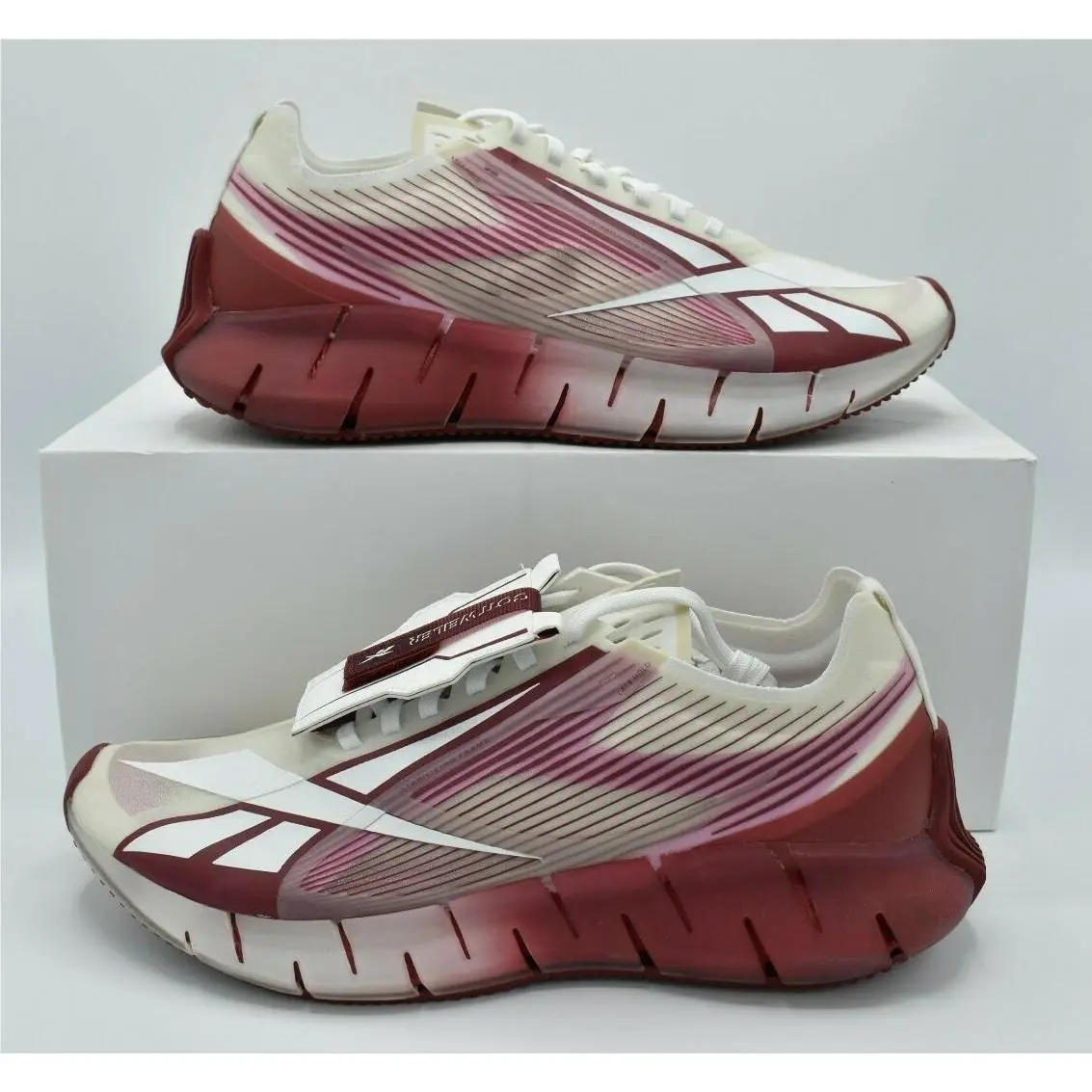 Reebok shoes - Reebok Cottweiler Zig 3D - Cottweiler Zig - FW0285 - White Red Stucco (UPC: 4060518715830) 1