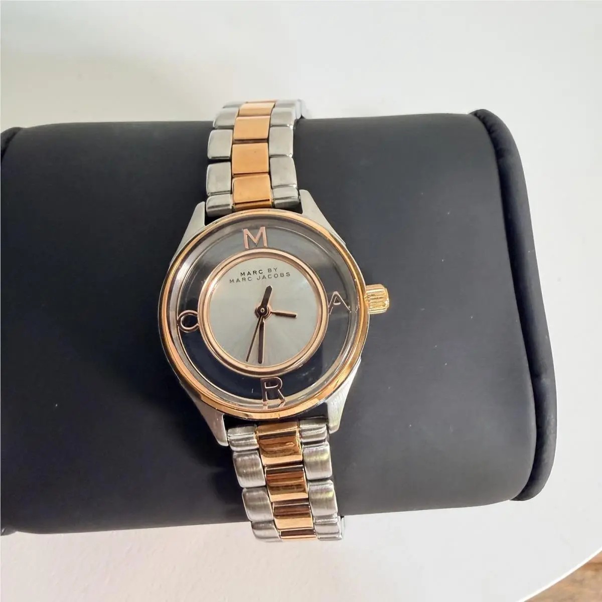 MBM3418 Tether Rose Gold Stainless Women`s Watch by Marc Jacobs