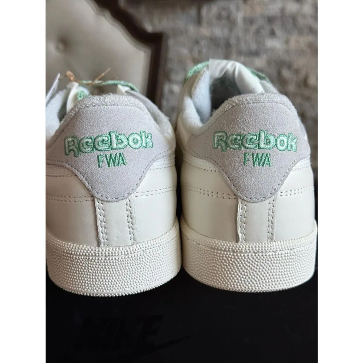 Reebok shoes - Club C 85 - Club - 100207756 - Chalk/Glen Green 5