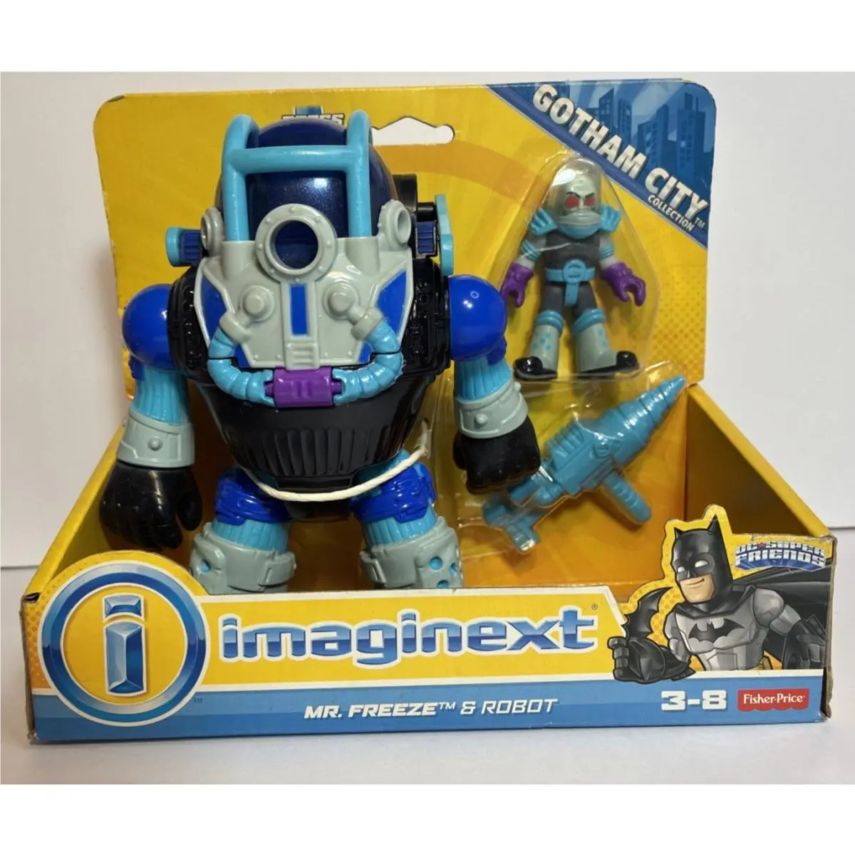Imaginext Gotham City Collection Mr Freeze Robot DC Super Heroes Tru Exclusive
