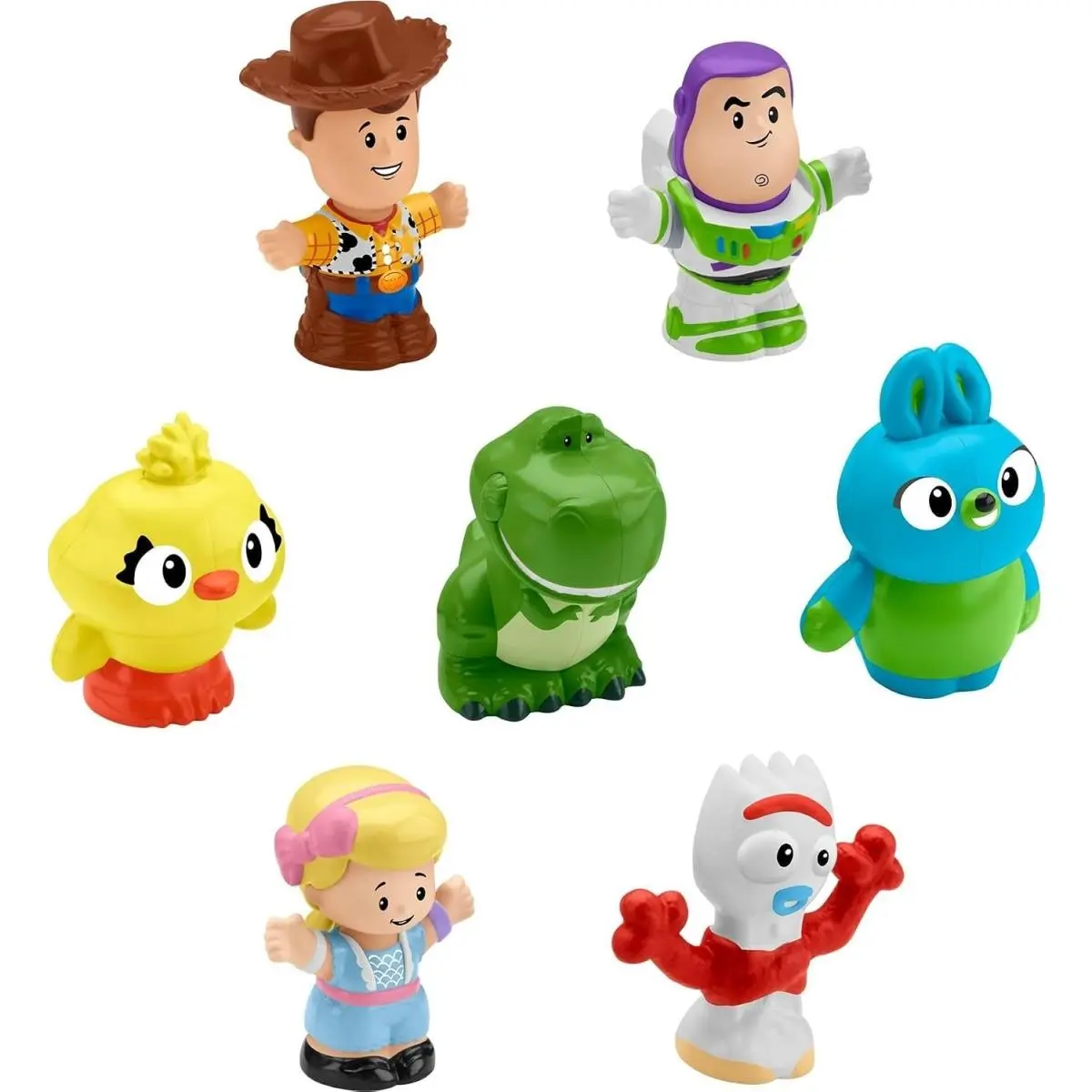 Fisher-price Little People Disney Pixar Toy Story Pretent Play Figure Set