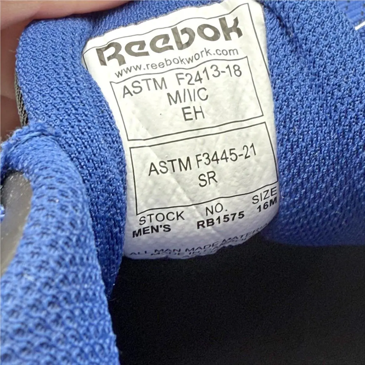 Reebok shoes - Blue 11