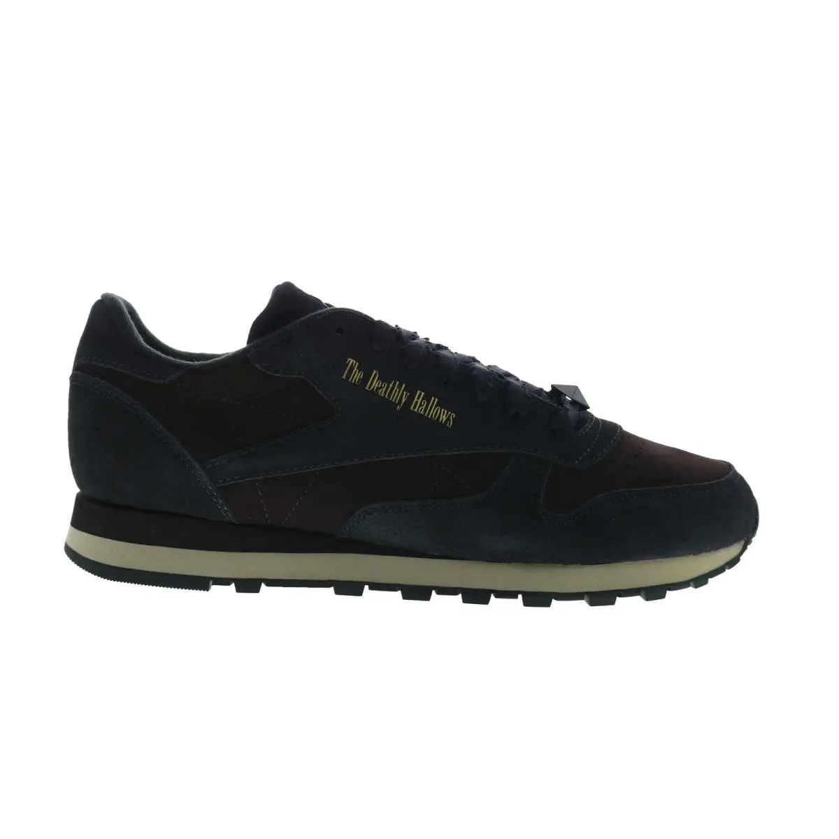 Reebok Classic Leather Harry Potter Mens Black Lifestyle Sneakers Shoes 9.5