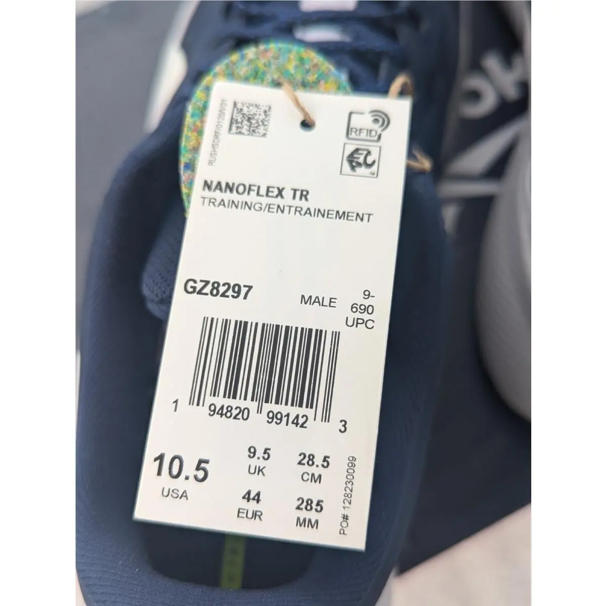 Reebok shoes - Reebok Nanoflex - Nanoflex - GZ8297 - Blue 6