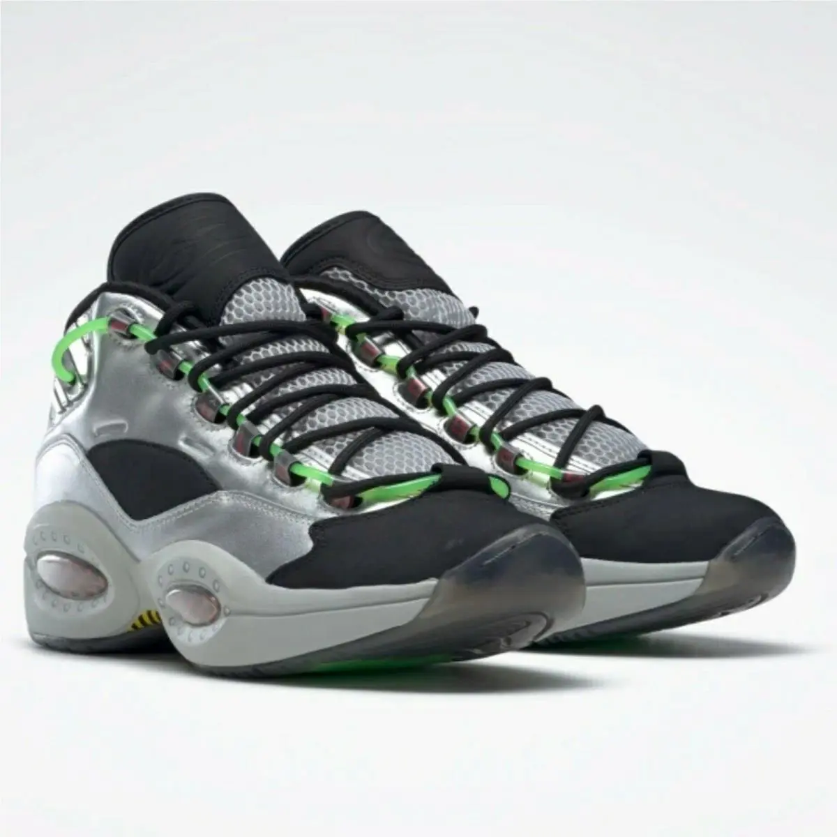 Reebok shoes - GRU`S LAB - LAB - SILVER BLACK GREEN 1