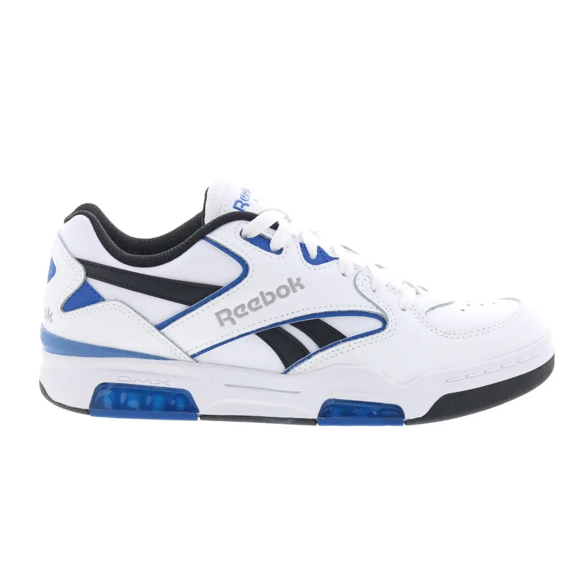 Reebok BB 4500 Dmx Mens White Leather Lace Up Lifestyle Sneakers Shoes 12
